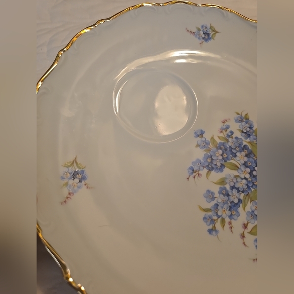 Schumann Germany Forget Me Not Snack Plate - Picture 13 of 13